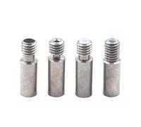 tianwandong Parti for stampante 3D Estrusore Heat Break E3D V6 Dual J-head Throat Bore 4.1/Tutto in metallo/Con tubo Telfonto 23mm/1.75mm(1 PCS,4.1mm All metal)