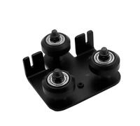 tianwandong Parti for stampante 3D Piastra di supporto posteriore dell'estrusore con puleggia Piastra di estrusione posteriore 3 CR-10 CR-10S S4 S5(Extruder Back Plate)