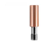 tianwandong Parti for stampante 3D V6 Bi-Metal Heat Break Alloy Throat E3D V6 Smooth Heatbreak All Metal M6 Thread Throat for Ender3 MK8(Ender3 4.1)