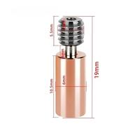 tianwandong Parti for stampante 3D V6 Bi-Metal Heat Break Alloy Throat E3D V6 Smooth Heatbreak All Metal M6 Thread Throat for Ender3 MK8(Ender3 S1)