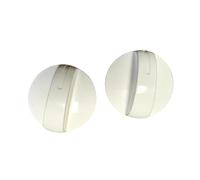 tianwandong Ricambi universali for lavatrice, manopole in plastica bianca con nucleo a croce, 4,5 cm