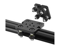 tianwandong Ruote 2020 V Gantry Plat Set Piastra scorrevole speciale Puleggia 2020/2040 Profili in alluminio Parti for stampante 3D(3PCS)