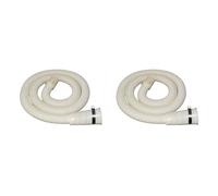 tianwandong Set di 4 tubi di scarico for lavatrice, prolunga for tubo di scarico, con 2 fascette stringitubo, 1 metro