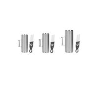 tianwandong Strumento musicale Guiro Strumento di formazione musicale Giocattolo in metallo Regali for feste(15.5x32cm)