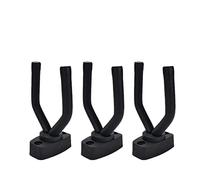 tianwandong Supporto for chitarra a parete, gancio antiscivolo, supporto for chitarra acustica, ukulele, violino, basso, parti di chitarra, accessori for strumenti(3 pcs)