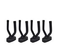 tianwandong Supporto for chitarra a parete, gancio antiscivolo, supporto for chitarra acustica, ukulele, violino, basso, parti di chitarra, accessori for strumenti(4 pcs)