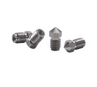 tianwandong Ugello in ottone rivestito da 0,4 mm for filamento da 1,75 mm V5 V6 Block i3 RepRap M6 Mosquito 3D Hotend(3PCS)