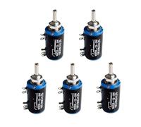 tianwandong WXD3-13-2W 10K 100/220/470/680 ohm WXD3-13 2W Potenziometro multigiro a filo avvolto 1K 2.2K 4.7K 5.6K 6.8K 47K 100K interruttore rotante(10K Ohm)
