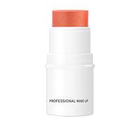 TianWlio Aspetto naturale Long Wearing Makeup Rouge Lazy Highlighter Rouge Pearl Stick, struttura in velluto monocromatico, traspirante, in polvere naturale per fard femminile, colore rosso (B, taglia
