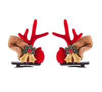 TianWlio Corna di bigiotteria alla moda, regalo per bambini, coppia d'oro, Natale, piccola polvere creativa, una forcina, gioielli fai da te, barca (K, taglia unica)