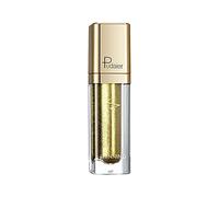 TianWlio Prof-essional - Palette di ombretti per la vita quotidiana, 18 ciglia scintillanti, 5 ml, perline liquide, multicolore, impermeabile, durevole (oro, taglia unica)