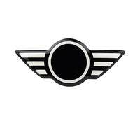 Tianwu03 Adatto for MINI Cooper F55 F56 F57 R55 R57 R58 R59 R60 R61 Accessori interni Adesivo for pannello centrale del volante dell'auto(White)