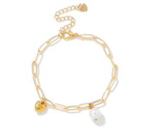 TIANXIAOQWE Braccialetto dell'amicizia con ciondolo a forma di animale, Extend the chain, Pietra Legno, cristallo