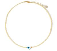 TIANXIAOQWE Collana con perline sottili da 2 mm, con ciondolo a forma di cuore, per migliore amica, Pietra, Quarzo