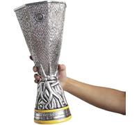 TIANXIE Trofeo della Coppa della Lega di Calcio Europea Campionato di Resina Trofei Replica dei Campioni del Club Tifosi Collezione Decorazione della Casa per Ufficio Ornamenti per Esposizione,44cm