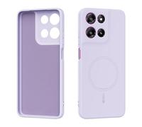 TIANYUE Custodia Magnetica per Motorola Moto G Play 2026, Compatibile con Mag-Safe, Anello Magnetico Incorporato, Custodia Sottile Antishock in Silicone Liquido per Motorola Moto G 5G 2026-Viola