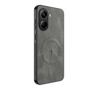 TIANYUE Custodia Magnetica per Xiaomi Poco X7 Pro, Versione Migliorata [Protezione Completa per la Fotocamera] [Pelle PU] Custodia Compatibile con Mag-Safe per Xiaomi Poco X7 Pro-Grigio