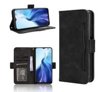TIANYUE Custodia Per Blackview Color 6, con Slot Per Schede Custodia Portafoglio in Pelle PU, Elegante cover in Pelle Liscia Per Blackview Color 6, Nero