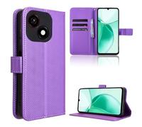 TIANYUE Custodia per ZTE Blade A35E Z2466, Custodia Portafoglio, con [Supporto] [Carta Fessura] [Magnetica] Cover per ZTE Blade A35E Z2466, Viola