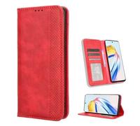 TIANYUE Custodia per ZTE nubia RedMagic 10S Pro, Premium Flip Custodia con Funzione Supporto, con [Slot per Schede] [Chiusura Magnetica] Cover per ZTE nubia RedMagic 10S Pro-Rosso