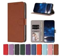 TIANYUE Custodia per ZTE nubia Z60S Pro 5G, custodia retro in pelle PU con slot per schede,con funzione di supporto per ZTE nubia Z60S Pro 5G-Marrone