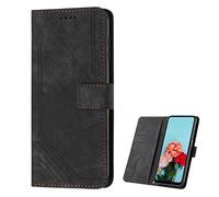 TIANYUE Flip Custodia per Honor X6c, Custodia a Portafoglio in Pelle PU con Slot per Carte Chiusura Magnetica Case per Cavalletto per Honor X6c-Nero