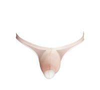TiaoBug Perizoma Sexy da Uomo Vita Bassa G String Slip Trasparente Tanga Thong Sospensorio Maschile Traspirante Sportivo Biancheria Intima Mankini Slip Brief Boxer Erotico Nudo Taglia Unica