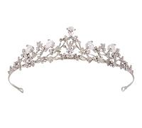 Tiara Corona Di Cristallo,Corona Di Zircone, Corona Di Cristallo, Corona Principessa, Accessori Di Copricapo Nuziale, Princess Compleanno Parties Crown Dresses Pageants Compleanno Parties Crown
