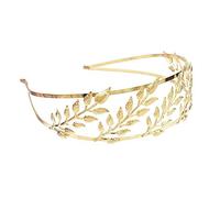 Tiara corona di gioielli per capelli per donne color oro foglia di nozze corona tiara sposa accessori per capelli a cerchio Accessori per donne gioielleria