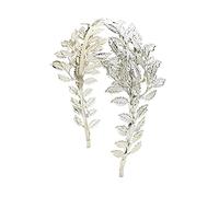 Tiara corona di gioielli per capelli per donne color oro foglia di nozze corona tiara sposa accessori per capelli a cerchio Accessori per donne gioielleria