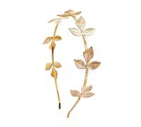 Tiara corona di gioielli per capelli per donne color oro foglia di nozze corona tiara sposa accessori per capelli a cerchio Accessori per donne gioielleria