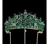 Tiara corona di gioielli per capelli per donne corone di cristalli viola e diademi tiara corona vintage per donne con la sposa da ballo accessori per capelli per matrimoni diadem, viola , argento