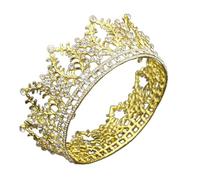 Tiara corona di gioielli per capelli per donne Croona di tiara cristallina per matrimoni Accessori per capelli da sposa Regina Royal Bridal Diadem per capelli gioielli Tiara da matrimonio e corone