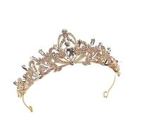 Tiara corona di gioielli per capelli per donne donne criminalità barocca corona vintage corona di strass corona diademi fasce per la testa per matrimoni accessori per capelli da sposa gioielli di