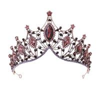 Tiara corona di gioielli per capelli per donne rinestone cristallo corona sposa e corone diadema corona corona di capelli da sposa i capelli accessori per capelli 5mutil