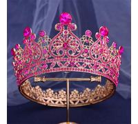 Tiara corona per donne matrimonio principessa abito da sposa festa copricapo accessori di cristallo