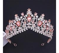 Tiara Da Sposa In Cristallo Da Donna - Diadema Con Strass, Fascia Per Capelli, Corona Da Sposa, Eleganti Accessori Per La Sposa
