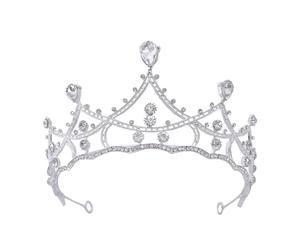 Tiara Della Sposa Coroncina Corona Di Strass Diademi Per Le Donne
