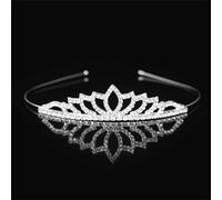 Tiara Di Cristalli Da Principessa Per Bambine - Fascia Per Capelli A Corona Per Bambini, Accessorio Per Capelli Da Festa Di Nozze, Gioielli Alla Moda Per Bambine