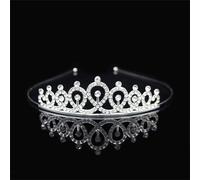 Tiara Di Cristalli Da Principessa Per Bambine - Fascia Per Capelli A Corona Per Bambini, Accessorio Per Capelli Da Festa Di Nozze, Gioielli Alla Moda Per Bambine