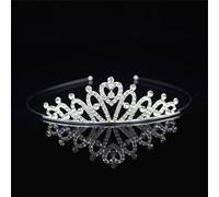 Tiara Di Cristalli Da Principessa Per Bambine - Fascia Per Capelli A Corona Per Bambini, Accessorio Per Capelli Da Festa Di Nozze, Gioielli Alla Moda Per Bambine