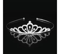 Tiara Di Cristalli Da Principessa Per Bambine - Fascia Per Capelli A Corona Per Bambini, Accessorio Per Capelli Da Festa Di Nozze, Gioielli Alla Moda Per Bambine