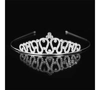 Tiara Di Cristalli Da Principessa Per Bambine - Fascia Per Capelli A Corona Per Bambini, Accessorio Per Capelli Da Festa Di Nozze, Gioielli Alla Moda Per Bambine
