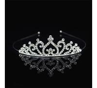 Tiara Di Cristalli Da Principessa Per Bambine - Fascia Per Capelli A Corona Per Bambini, Accessorio Per Capelli Da Festa Di Nozze, Gioielli Alla Moda Per Bambine