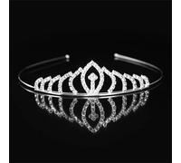 Tiara Di Cristalli Da Principessa Per Bambine - Fascia Per Capelli A Corona Per Bambini, Accessorio Per Capelli Da Festa Di Nozze, Gioielli Alla Moda Per Bambine