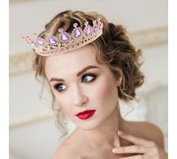 Tiara Di Cristallo Blu Per La Cerimonia Nuziale Corona Sposa Donne