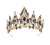 Tiara di cristallo variopinto di forma di geometria della corona floreale dei capelli per le nozze ed i balli nuziali, Tiaras, Strass