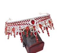 Tiara di Diamanti Stile Lusso Cristallo Geometrico Tiara Nuziale Corona Tiara Strass Concorso di Bellezza Tiara Nuziale Accessori per Capelli da Sposa