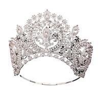 Tiara di strass lucenti per Matrimonio Ballo