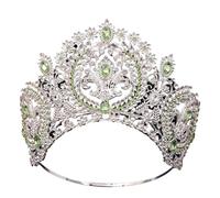 Tiara di strass lucenti per Matrimonio Ballo